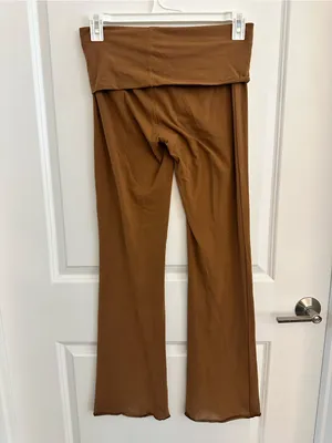 Skims Fold Over Pants, color Camel Medium thumbnail 3