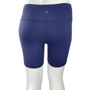 Aritzia TnAction Women's Navy Blue High Rise Running Athletic Biker Shorts Sz XL thumbnail 3