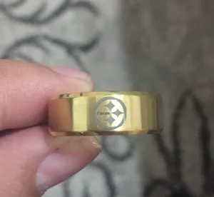 Gold Pittsburgh Steelers Ring thumbnail 4