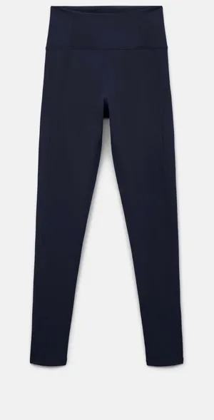 New Girlfriend Collective High Rise Compressive Leggings Navy Blue Medium thumbnail 1