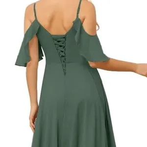 Amazon Sage Green Prom/Bridesmaid dress thumbnail 3
