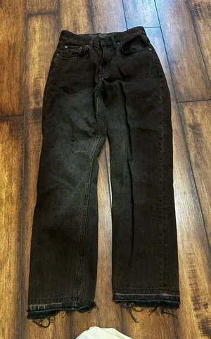 ZARA Brown Jeans Denim thumbnail 1