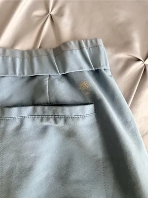 healing hands Light Blue Scrub Top with Contrast Piping thumbnail 6