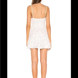 Superdown Tiff Mini Dress In White thumbnail 2