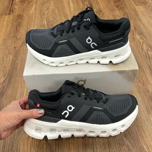 ON CLOUDRUNNER black athletic training running shoes sneakers women’s 7.5 new thumbnail 7