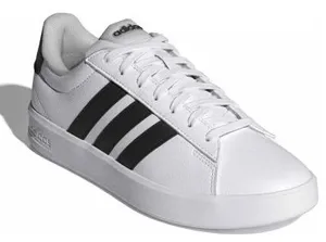 Adidas Cloudfoam sneakers White Low-Top Grand Court Sneaker Sz 8 streetwear thumbnail 1