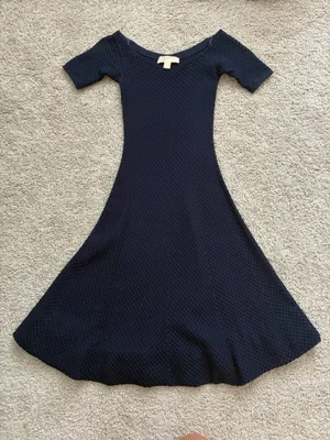 Michael Kors Navy Blue Dress thumbnail 1