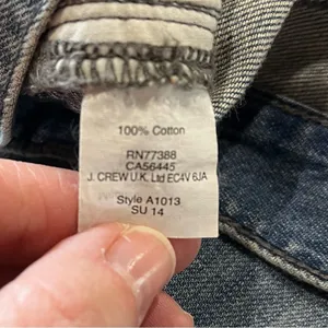 J. Crew Factory Jeans Women’s Size 29 NWT Distressed Light Wash Cropped thumbnail 10
