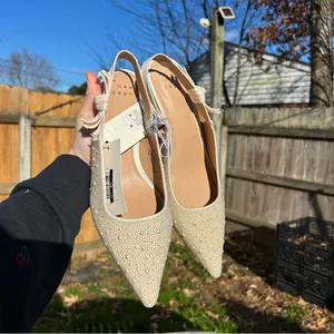 Nwt Women's Milan Slingback Heels - A New Day size 9.5 winter wedding guest fall thumbnail 7