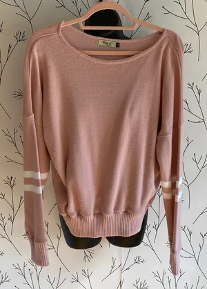 Women's Pink Sweatshirt Size M thumbnail 1