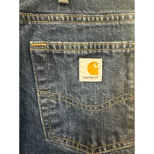 Carhartt Womens Jeans WB160 Vio Size 12x 32 western Workwear cotton thumbnail 6