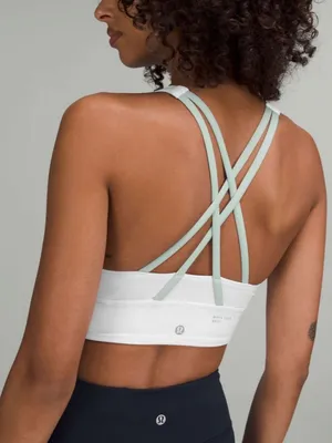 Lululemon Energy High-Neck Longline Bra *Medium Support, B–D Cups. SZ 12 NWT thumbnail 2
