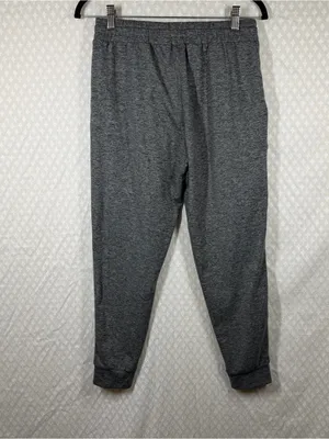 Quince Heather Gray Flowknit Mid‎ Rise Jogger Pants thumbnail 7