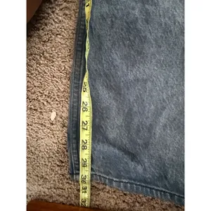 Abercrombie and Fitch curve love the loose high rise black jeans size 27 thumbnail 3