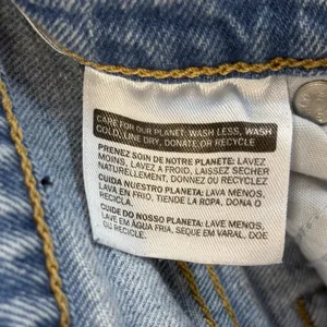 Levi's Premium Womens 25x27 Wedgie Jeans‎ High Rise Button Fly Light Wash Ankle thumbnail 9