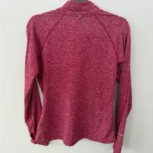 Nike Women's Long Sleeve Top in Heathered pink medium thumbnail 6