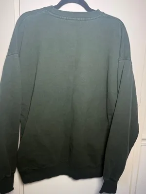 Brandy Melville Hawaii Embroidered Green Oversized Crewneck Sweatshirt XL thumbnail 7