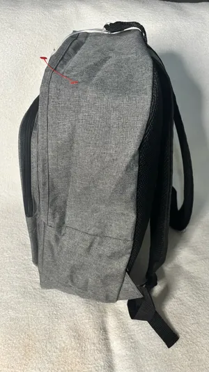 Lightweight Gray Backpack NWT Compartment Daypack For School Work Travel thumbnail 7