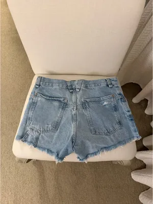 Free People Jean Shorts thumbnail 3