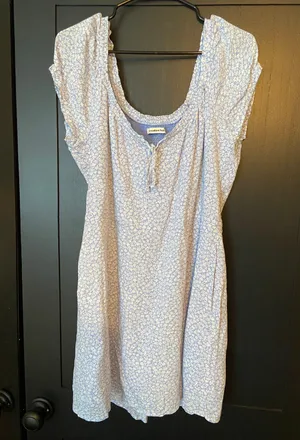 Abercrombie NWOT Ruched Neck Mini Dress thumbnail 2