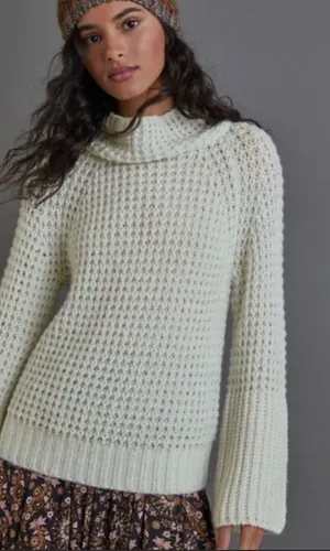Anthropologie Maeve Dionne Chunky Knit Sweater thumbnail 1