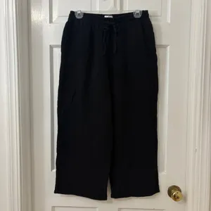 Jessica Simpson‎ Wide Leg Cotton Gauze Pants M Boho Coastal Capsule Minimalist thumbnail 2