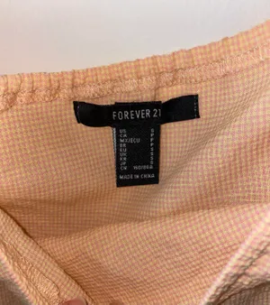 Light Orange Crop Top thumbnail 2