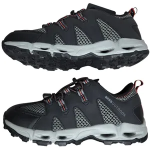 Bass Outdoor‎ Aqua Mesh Trail Water Shoes Women's 10M Black Red Lace Up thumbnail 4