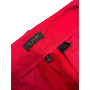 The Limited Red Dress Pants Women 12 Straight Leg Trousers Career Workwear thumbnail 4