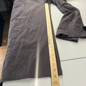 Coco + Carmen Wide Leg Pants Womens L\XL Gray Cotton High‎ Rise Elastic Waist thumbnail 10