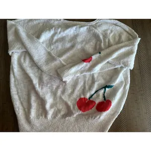 Lou & Grey Light Knit Cherry Graphic Sweater thumbnail 2