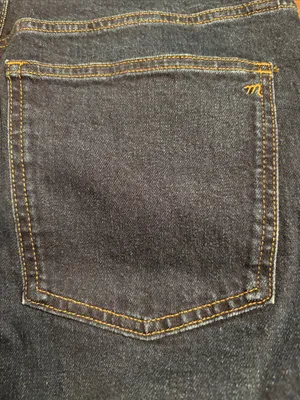 Madewell Relaxed Bootcut Jeans high rise dark wash women’s Size 29 NWT thumbnail 9