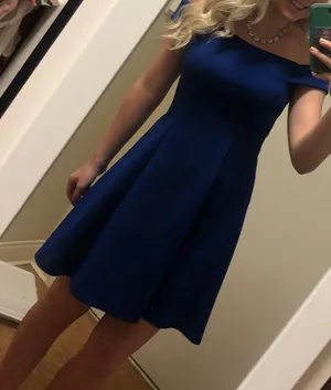Blue Dress Size XS thumbnail 2