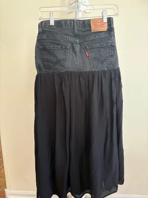 Black skirt thumbnail 2
