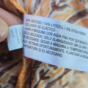 Knox Rose NWOT‎ Dress Wide Strap Orange Coral Floral Boho Midi Dress XXL thumbnail 8