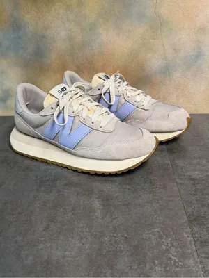 New Balance 237 WS237GB Women’s Retro Style Sneakers Gray/Blue Size 7B thumbnail 2