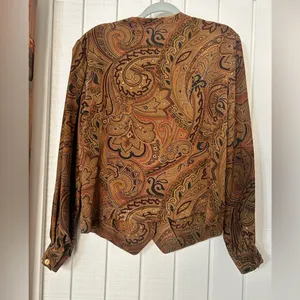 Liz Claiborne Collection Womens Blouse Size 14 thumbnail 2