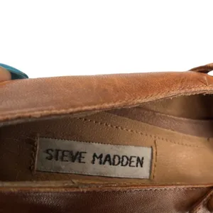 Steve‎ Madden Mytaj Wedge Leather Heels thumbnail 7