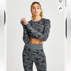 AYBL Evolve Camo Seamless LS Crop Top thumbnail 3