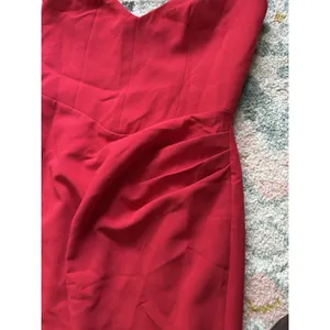 Showpo Veronika Off Shoulder Gown NWT Red 10 US Sweetheart Maxi Dress thumbnail 6