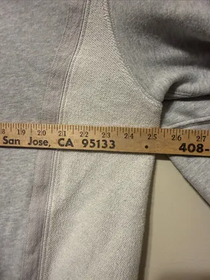 Aerie Womebs Crewneck Sweater in Light Gray thumbnail 3