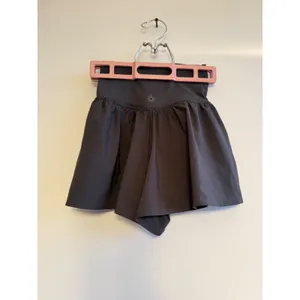 OFFLINE by Aerie Real Me Crossover‎ Skort Dark Gray XXS High Waist Ruffle Tennis thumbnail 2