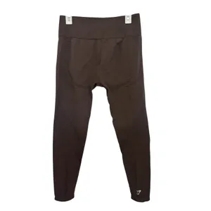 Gymshark VItal Seamless Leggings Mocha Brown XL Stretch Gym Workout thumbnail 2