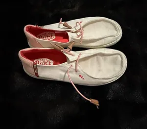Hey Dude Wendy Chambray Boho Women's Casual Shoes, 8 thumbnail 1