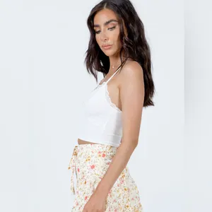 Princess Polly Alexi Top in White Size 4 New with tag thumbnail 4