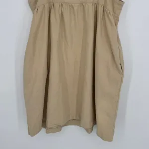 Tuckernuck Pomander Place Camellia Flutter Sleeve Mini Dress XS Tan Coastal Boho thumbnail 9