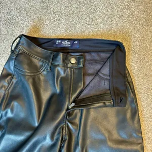 Ultra High Rise Flare Vegan Leather Pants thumbnail 5