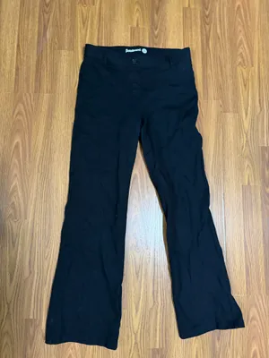 Betabrand Classic Dress Pant Yoga Pant Black Size MP. thumbnail 2
