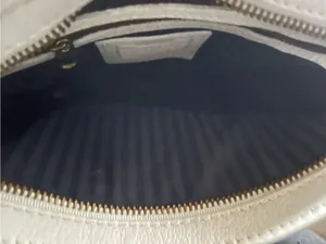 Coach White Leather Crossbody Bag - Minimalist Women’s Shoulder Bag thumbnail 4