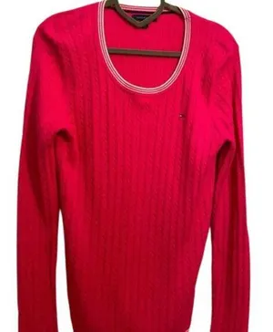 Tommy Hilfiger pink sweater    LSWT062 thumbnail 1